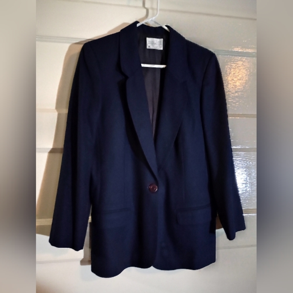 Miss Pendleton size 10 women's dress jacket pure virgin wool